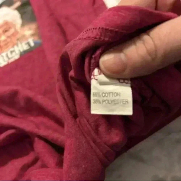 Women’s Golden Girls Purple “Savage Classy Bougie Rachet” tshirt size medium - Picture 3 of 4